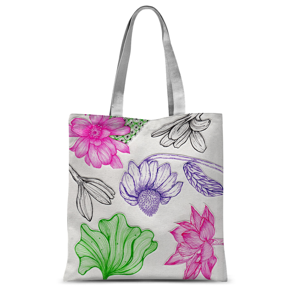 Fiori 5 Classic Sublimation Tote Bag