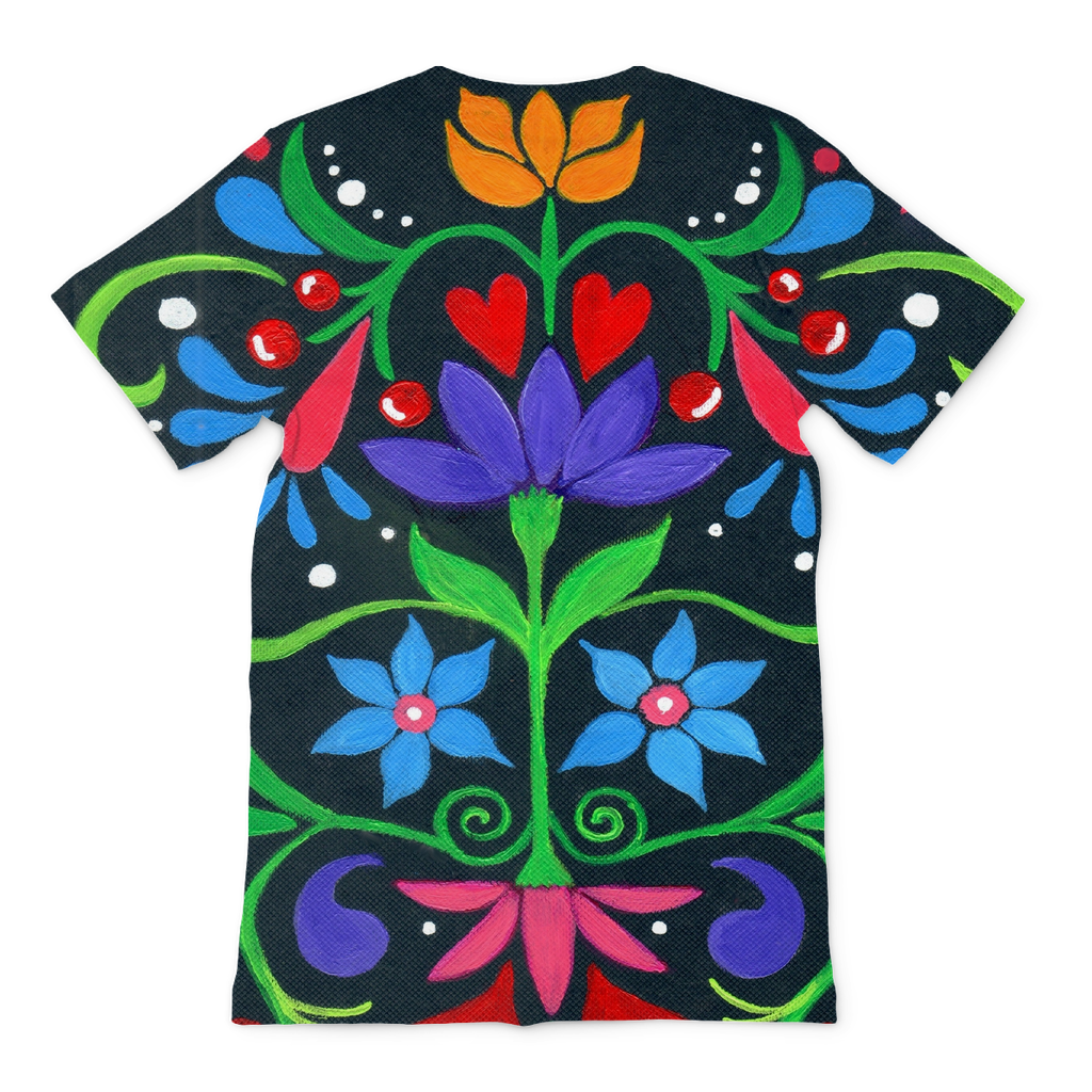 Fiori 4 Premium Sublimation Adult T-Shirt