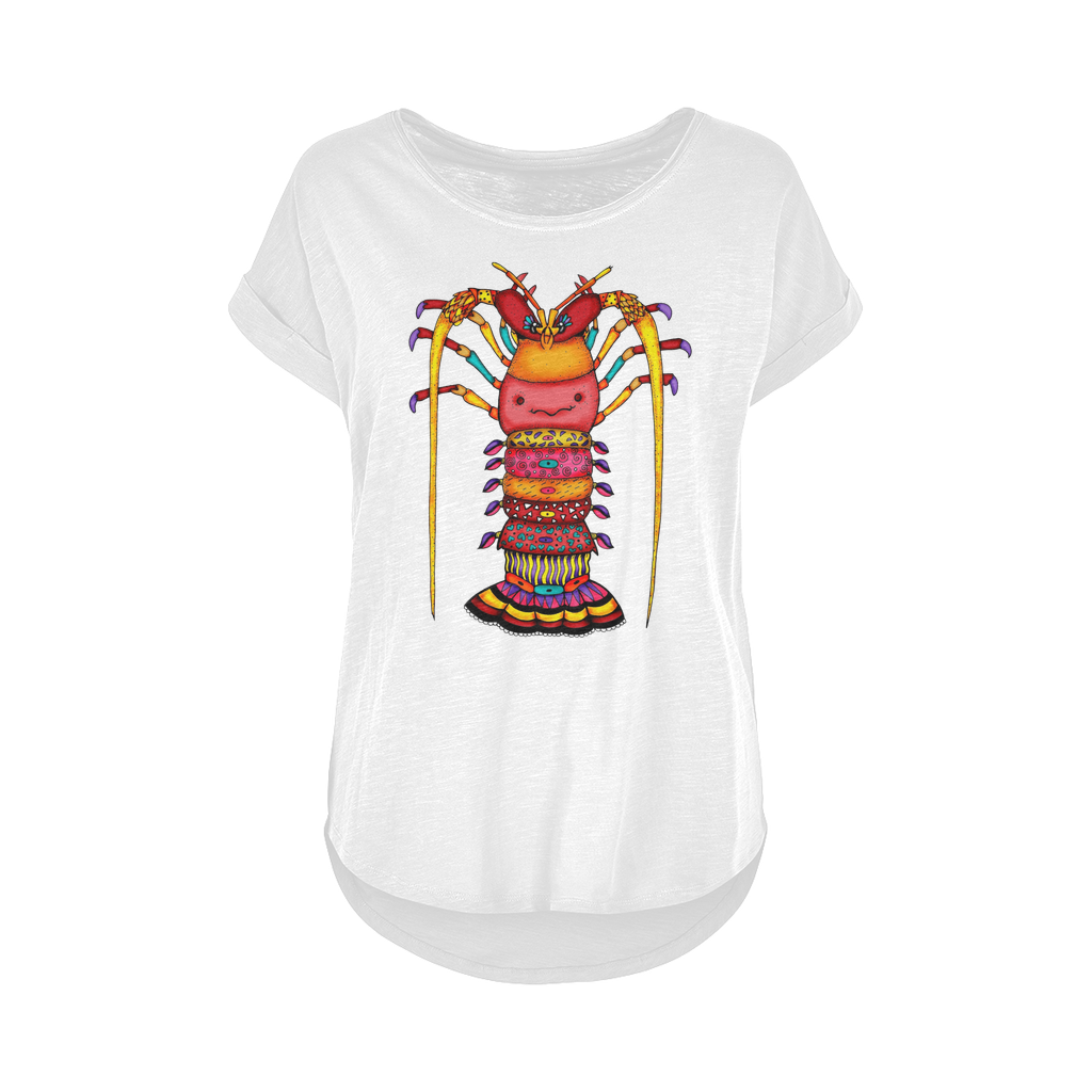 LANGOSTA Women's Long Slub T-Shirt XS-5XL