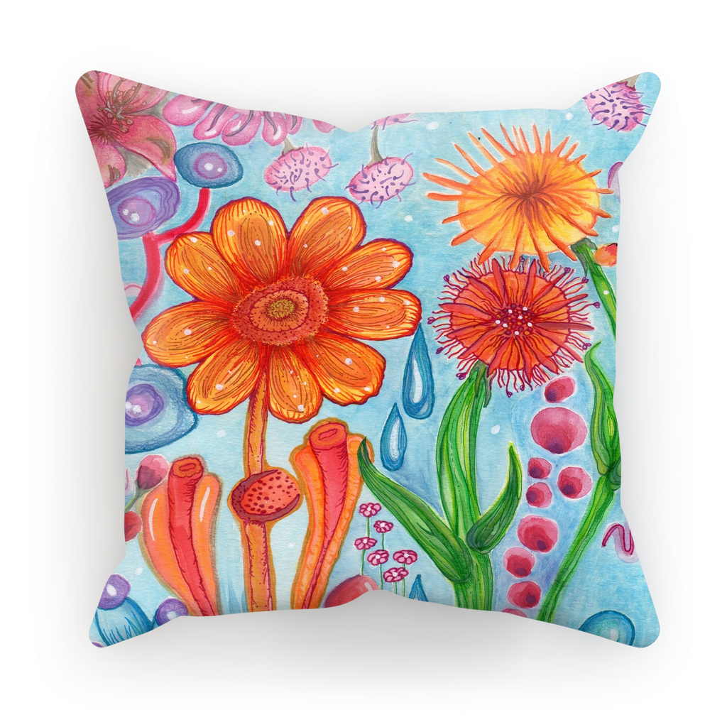 Acquerelli Fiori II Sublimation Cushion Cover