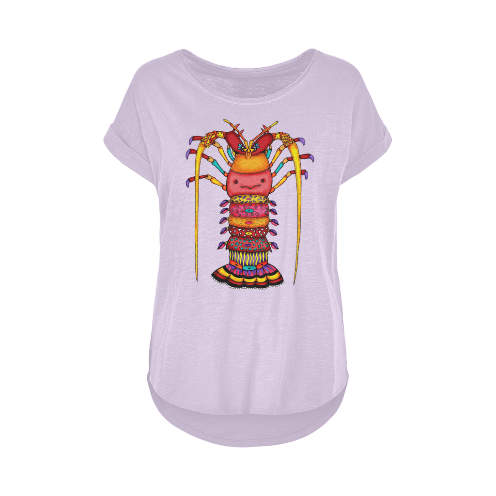 LANGOSTA Women's Long Slub T-Shirt XS-5XL