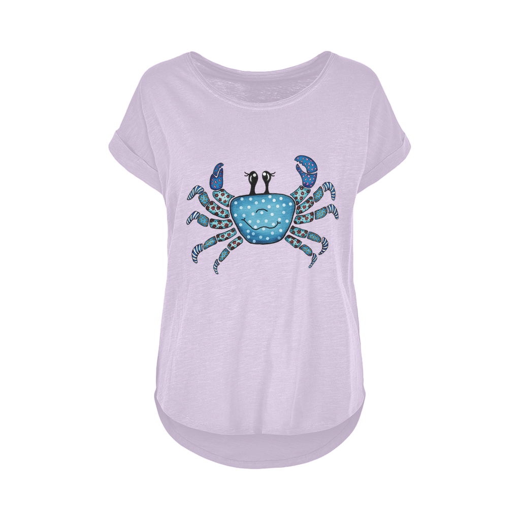 JUEY Women's Long Slub T-Shirt XS-5XL