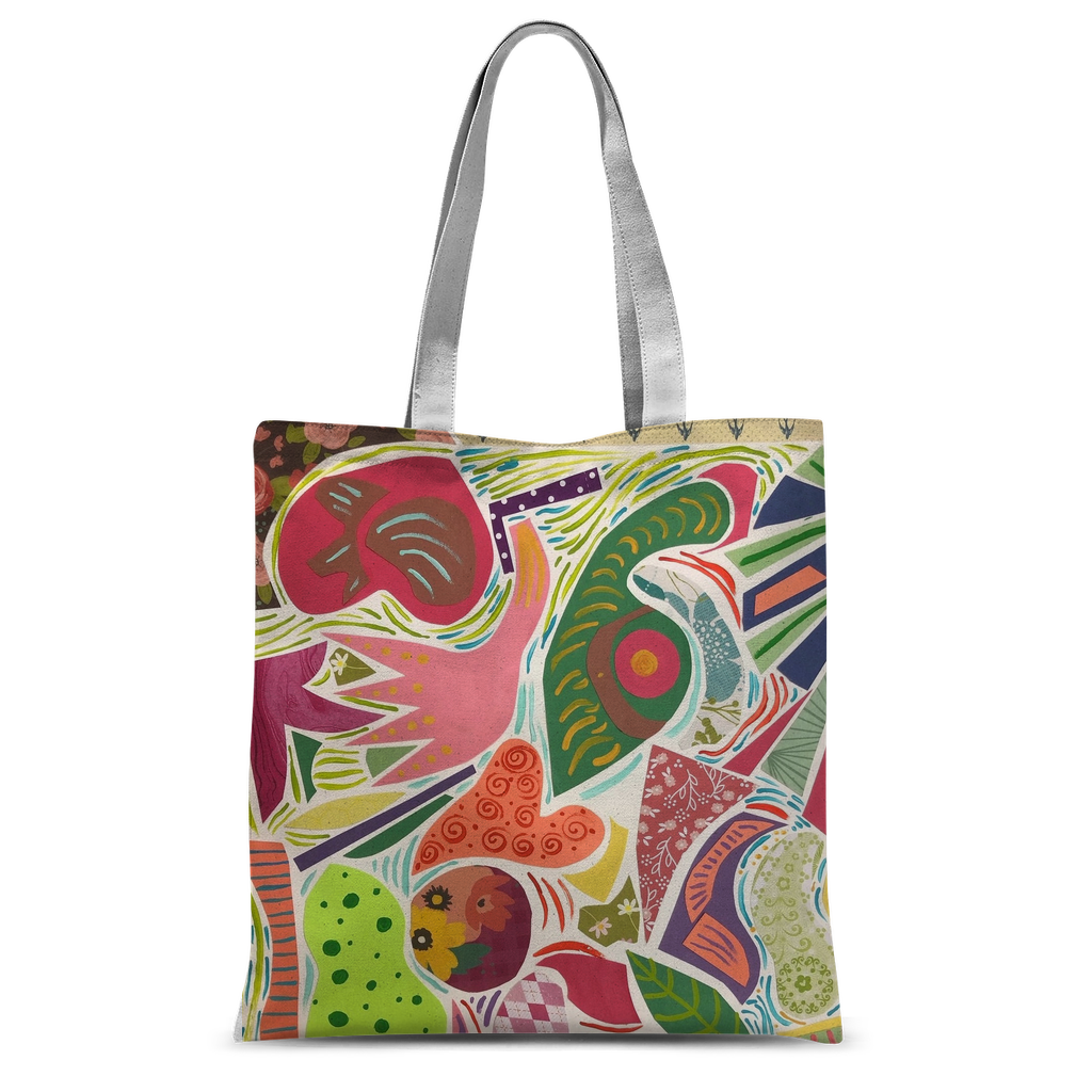 ORGANIK COLLAGE Classic Sublimation Tote Bag
