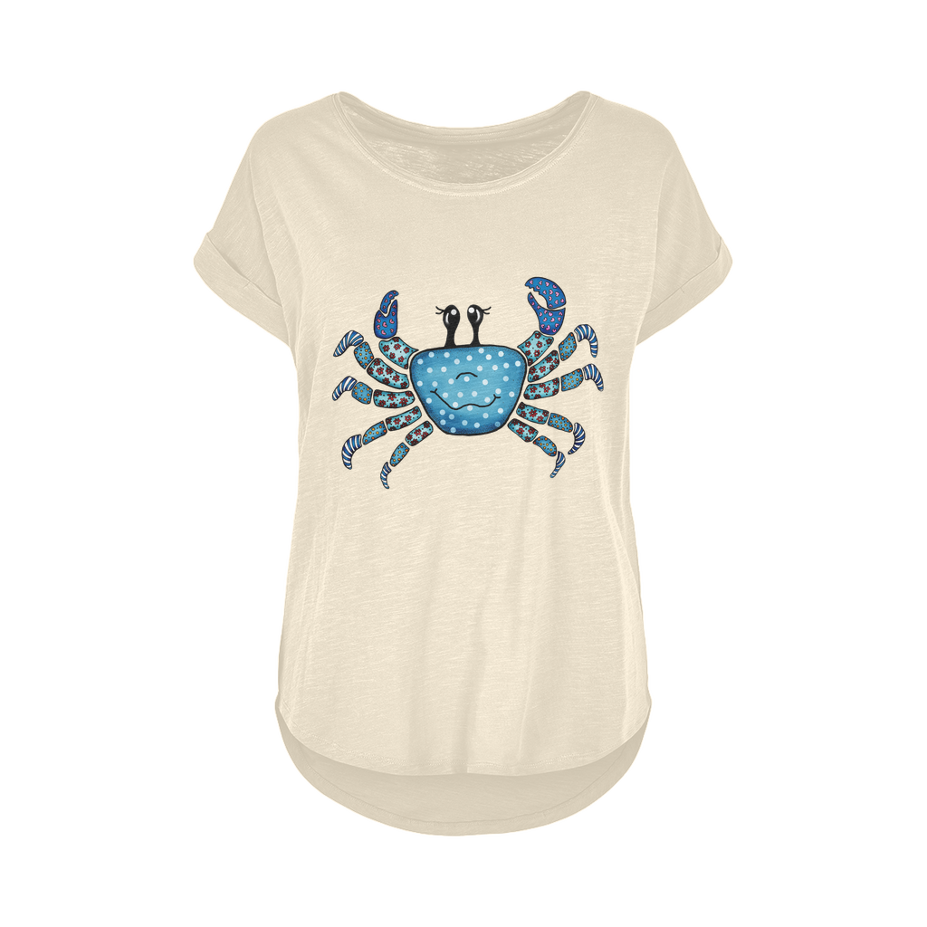 JUEY Women's Long Slub T-Shirt XS-5XL