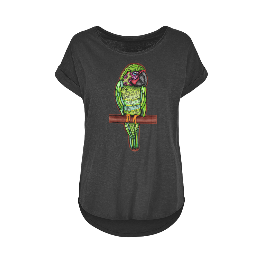 COTORRA Women's Long Slub T-Shirt XS-5XL
