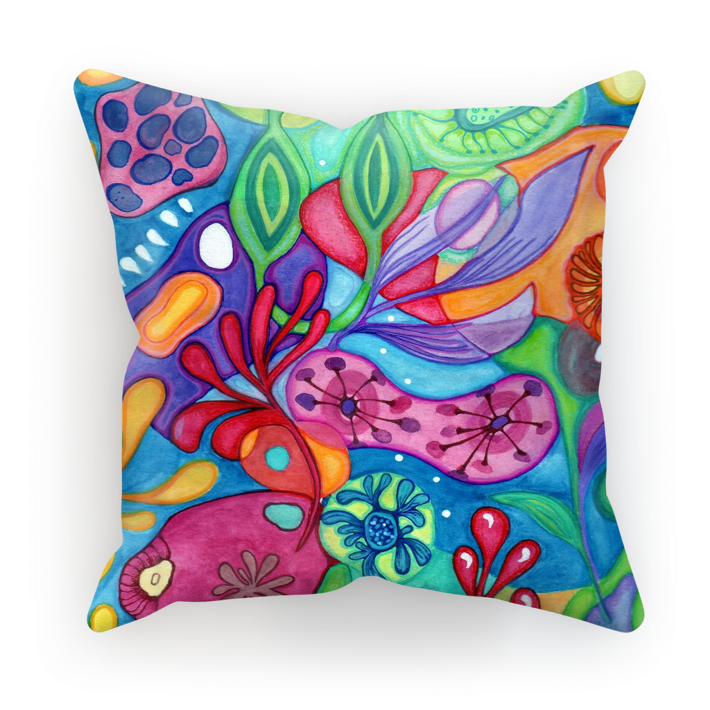 Acquerelli Fiori 3 Sublimation Cushion Cover