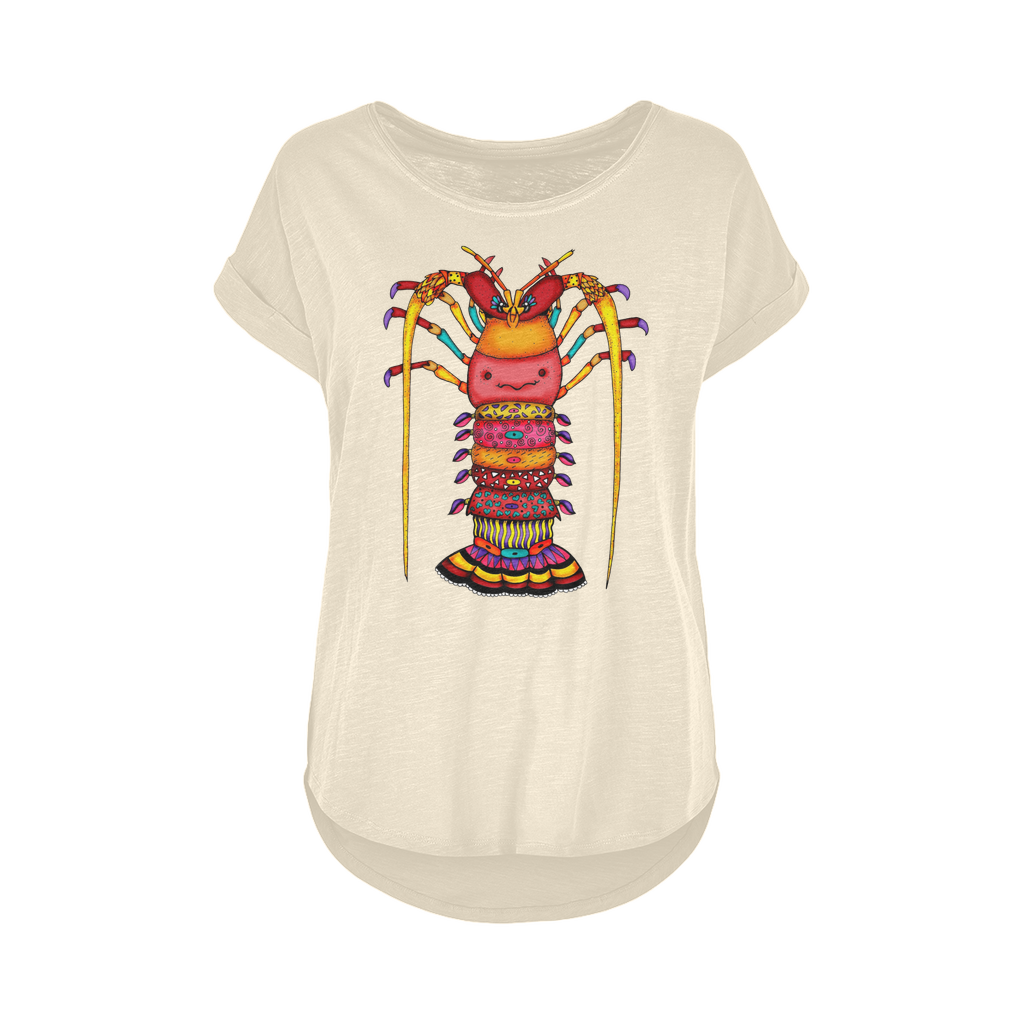LANGOSTA Women's Long Slub T-Shirt XS-5XL