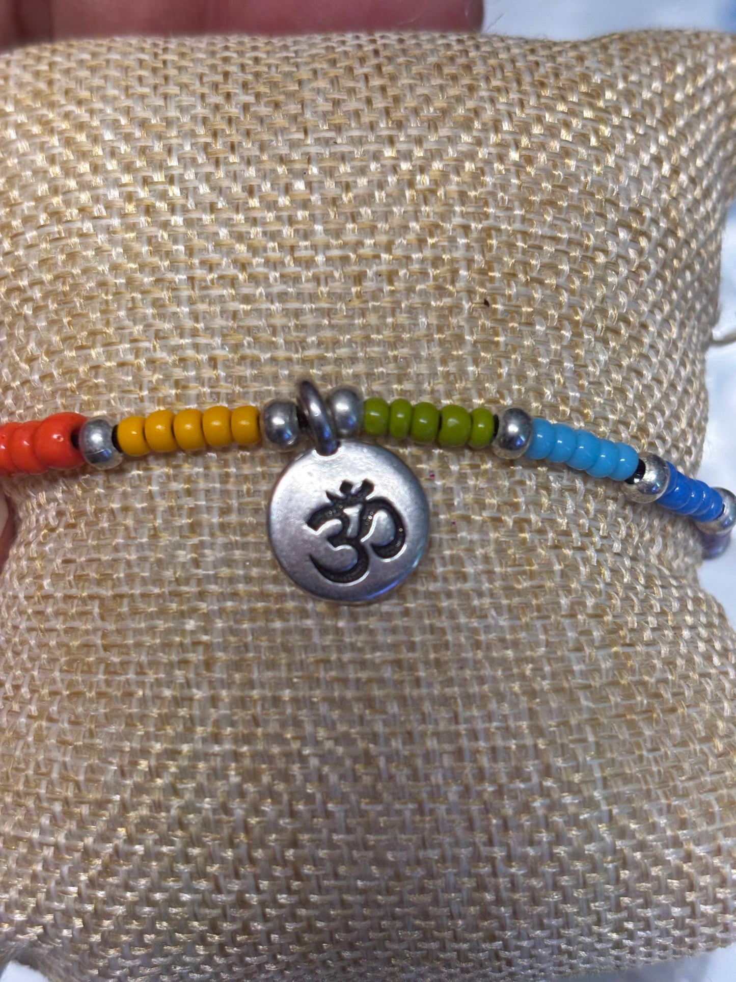 CHAKRA BRACELET with Om charm