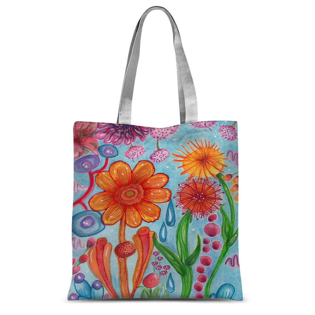 Acquerelli Fiori II Classic Sublimation Tote Bag