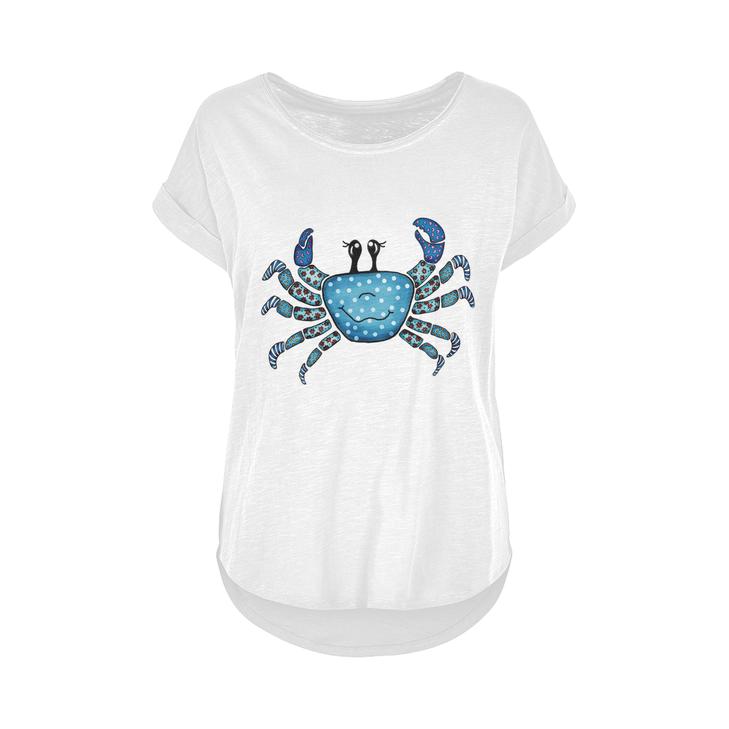 JUEY Women's Long Slub T-Shirt XS-5XL