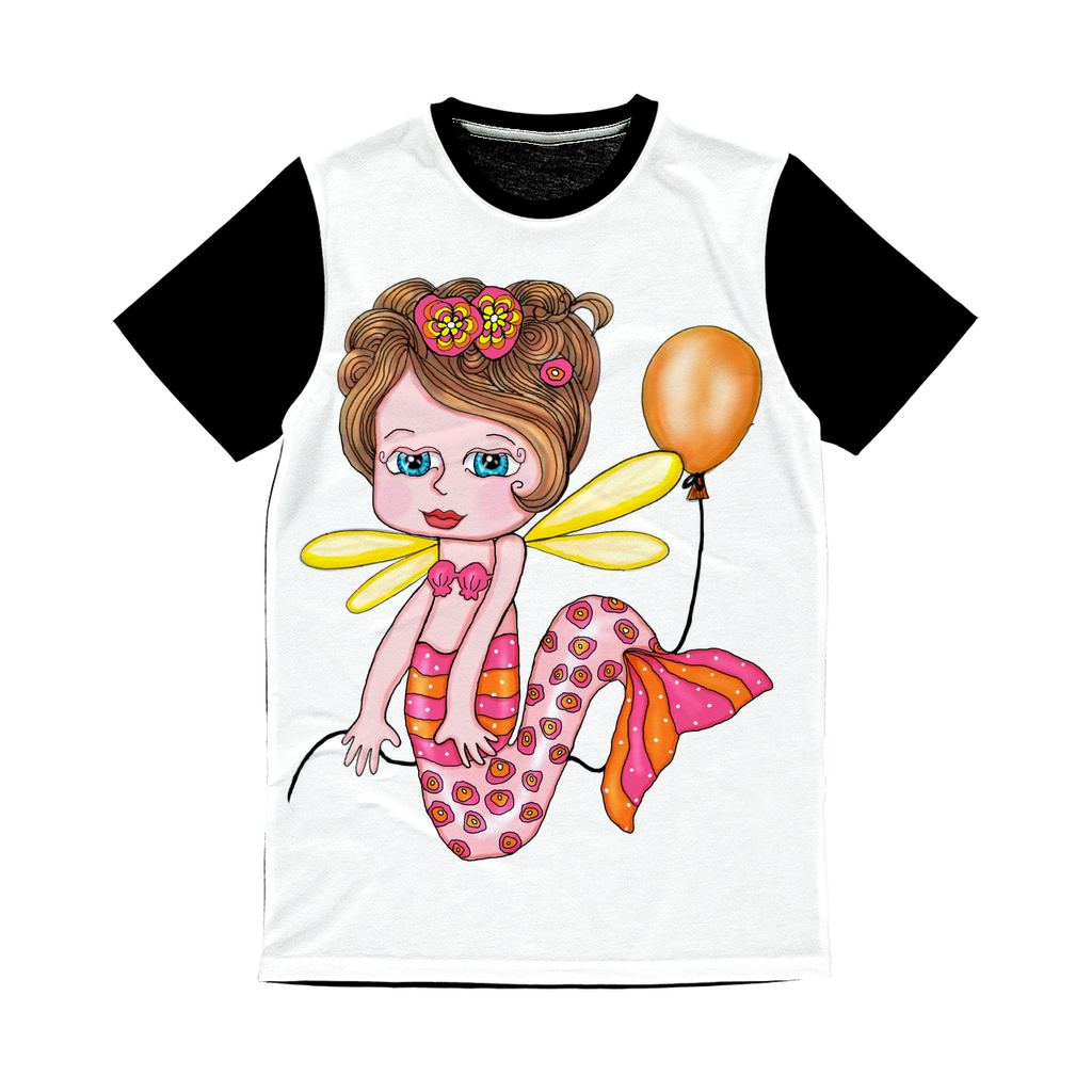 NELLY SIRENA Classic Sublimation Panel T-Shirt