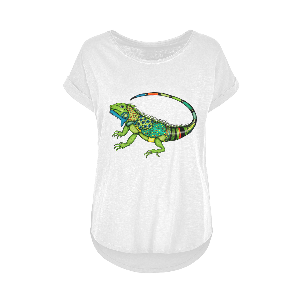 IGUANA Women's Long Slub T-Shirt XS-5XL