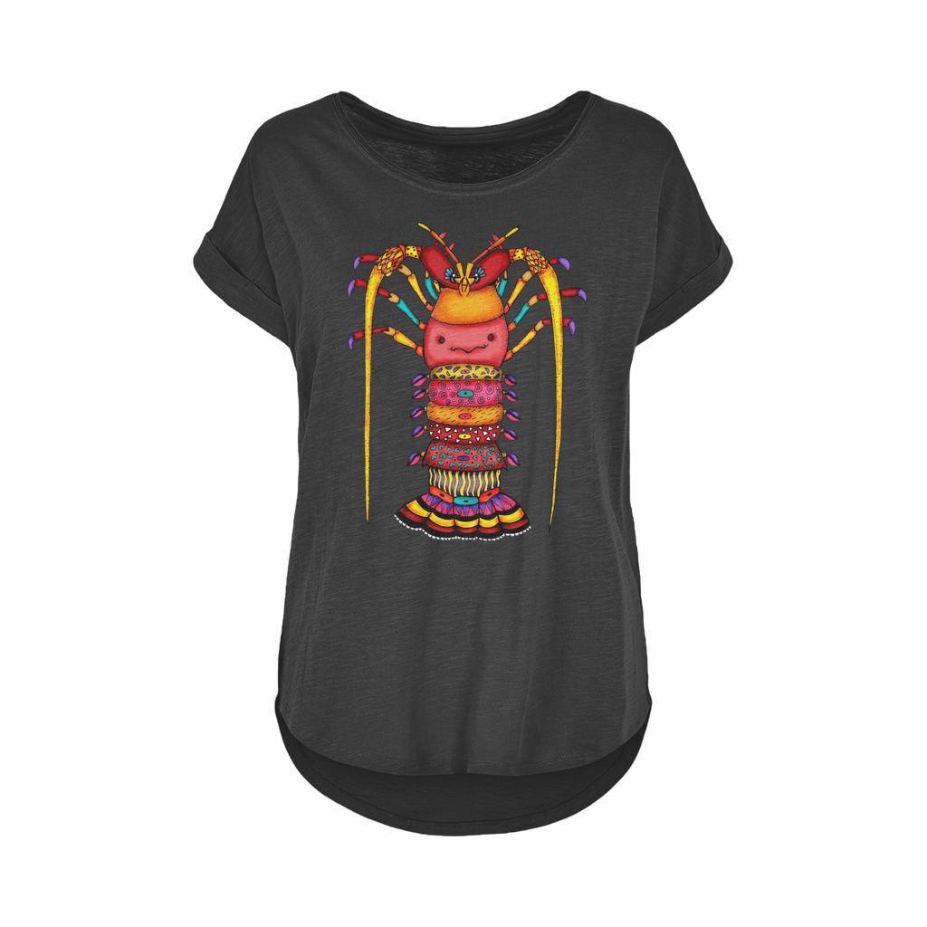 LANGOSTA Women's Long Slub T-Shirt XS-5XL