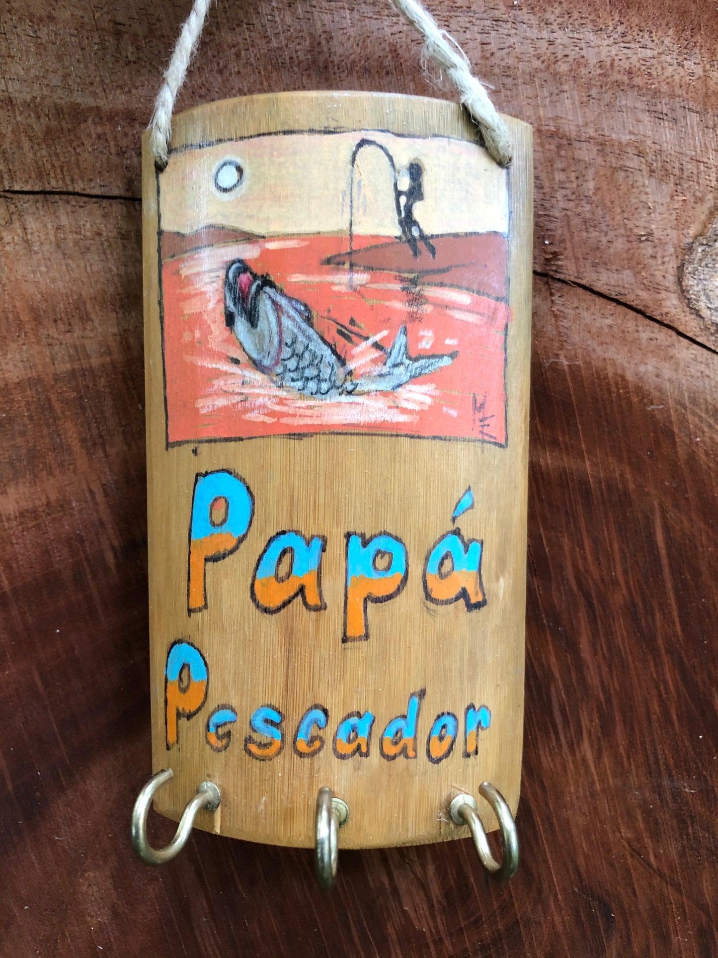 Artesanía - Papá pescador