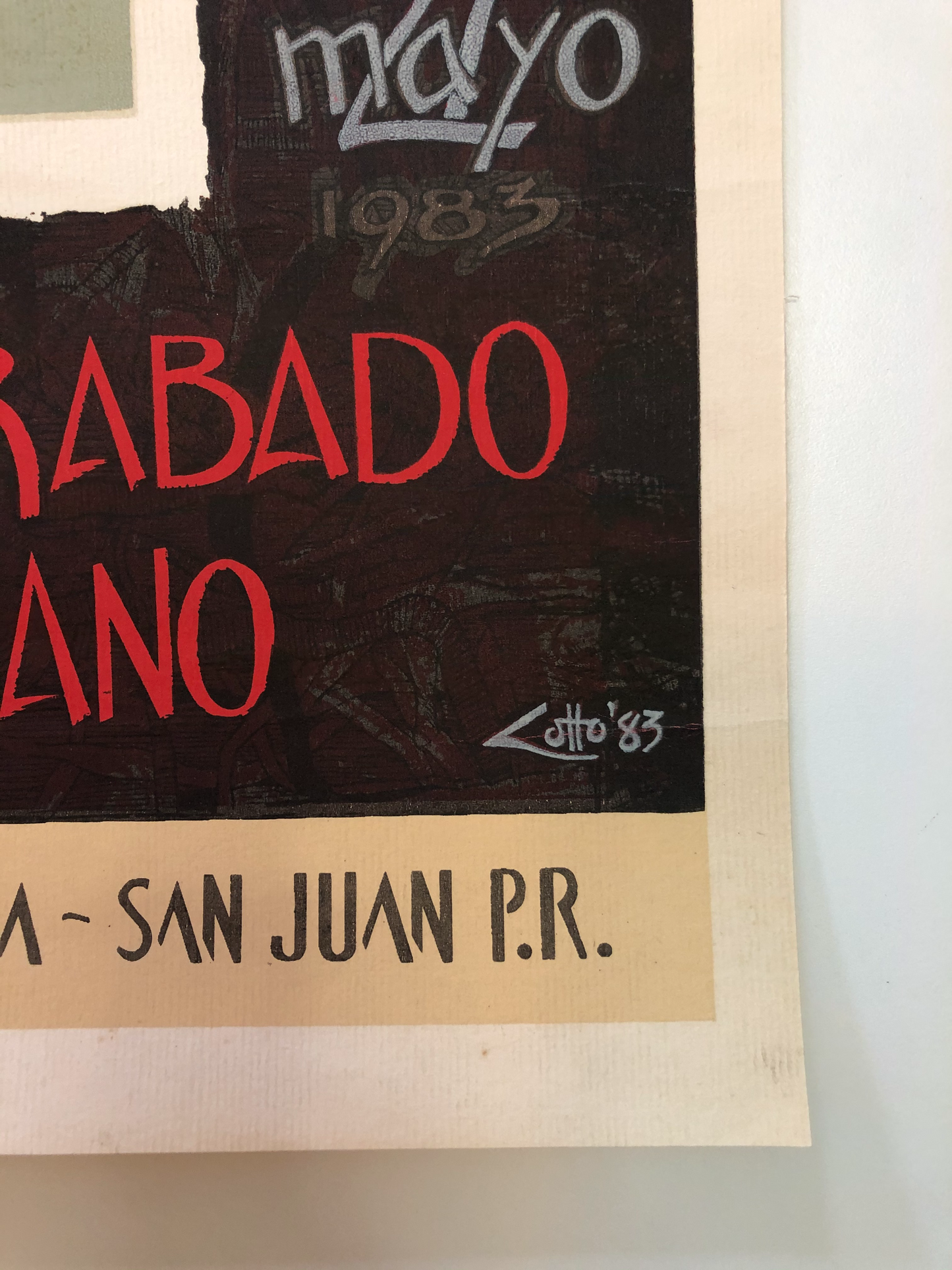 Cartel - Exposición José Luis Cuevas