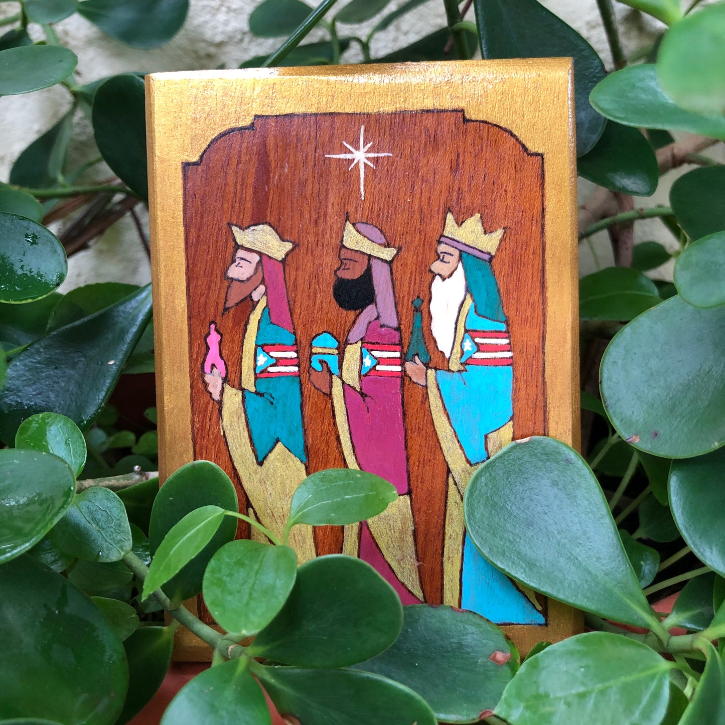 Artesanía - Tres Reyes Magos - blue
