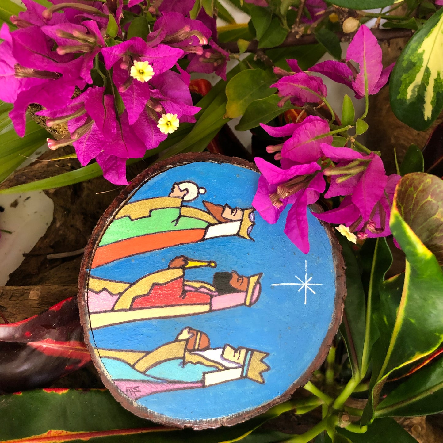 Artesanía - Tres Reyes Magos músicos