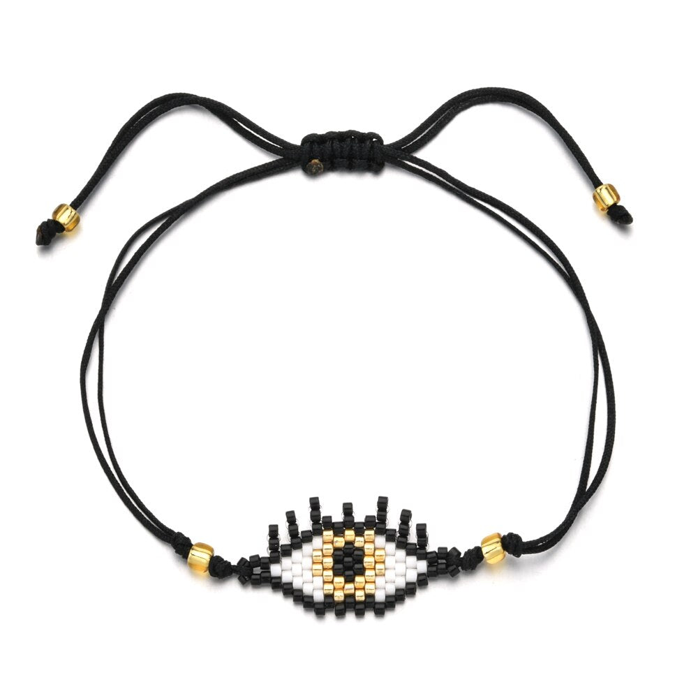 Boho Nylon Trendy Evil Eye Bracelet