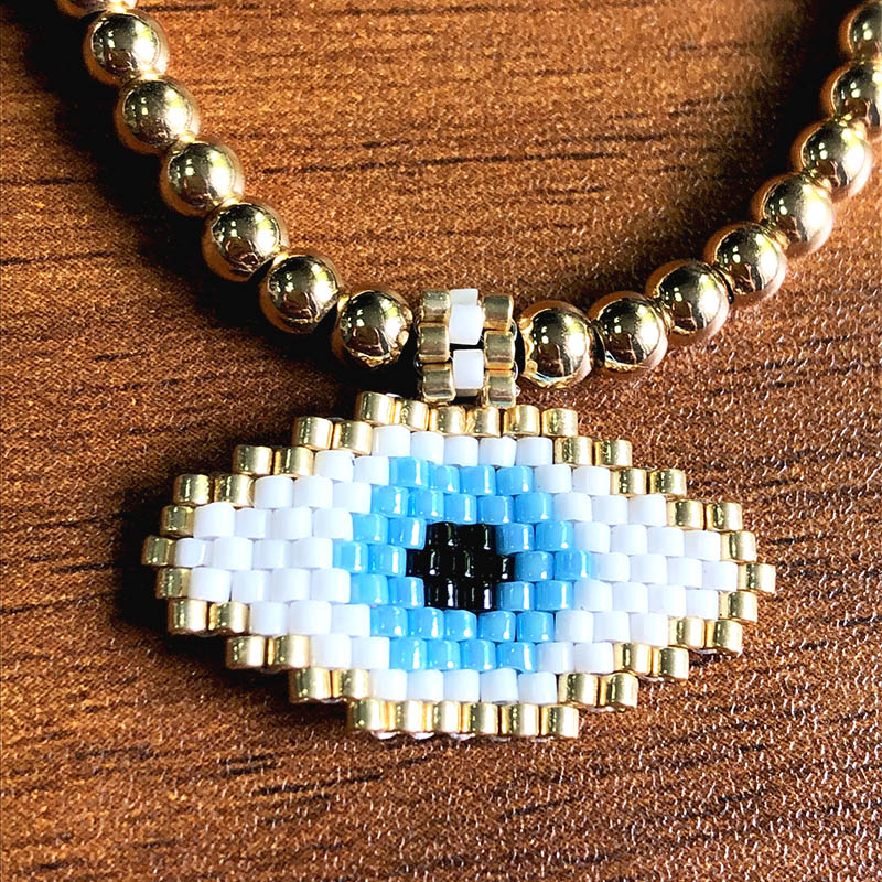Boho Turkish Evil Eye Bracelets set