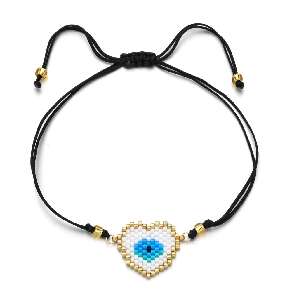 Boho Nylon Trendy Evil Eye Bracelet