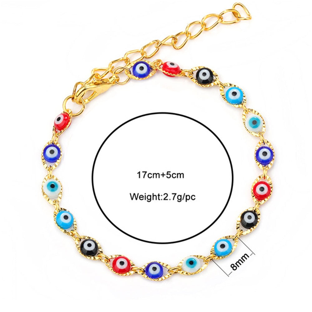 Evil Blue Eye Bracelets