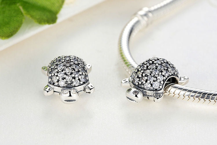 Sterling Silver 925 Sea Turtle Charm