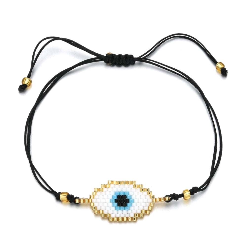Boho Nylon Trendy Evil Eye Bracelet