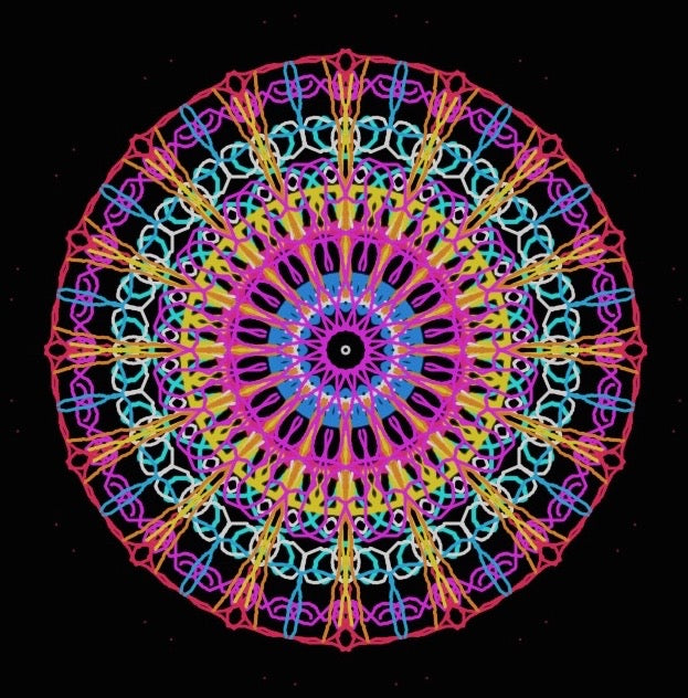 Motivación - Mandala bracelet trio