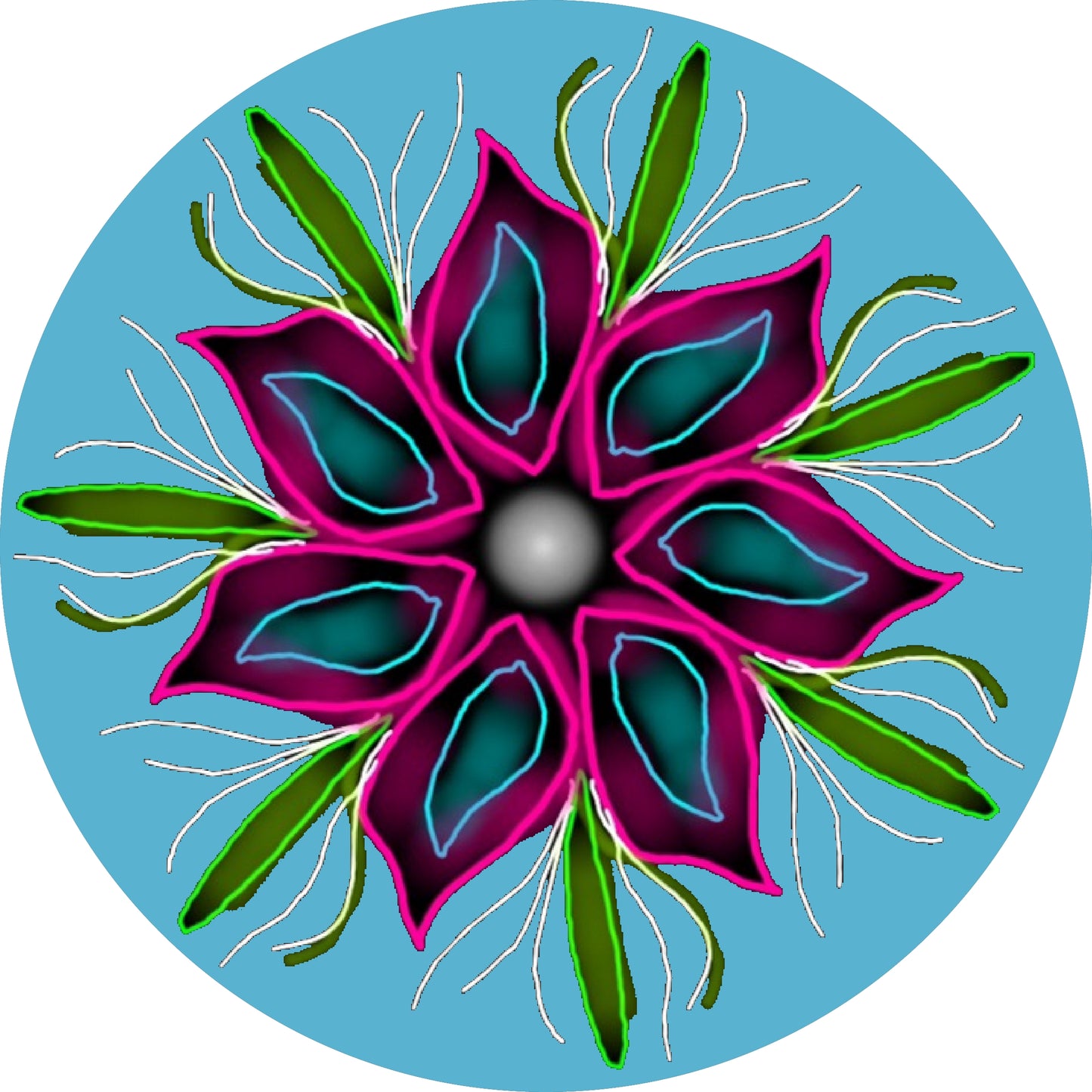 Intuición - Mandala bracelet trio