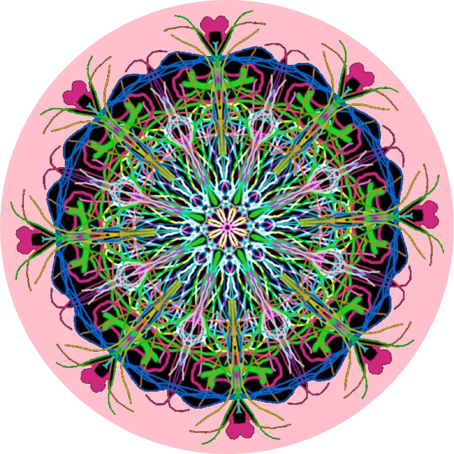 Transformación- Mandala bracelet trio