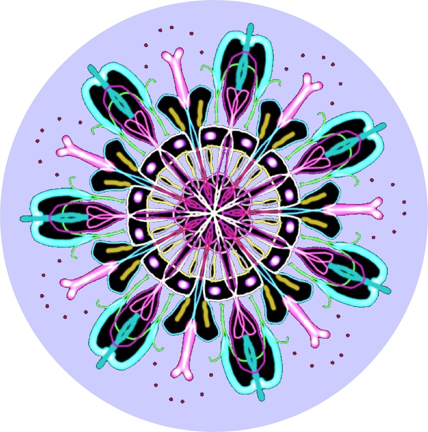 Gratitud - Mandala bracelet trio