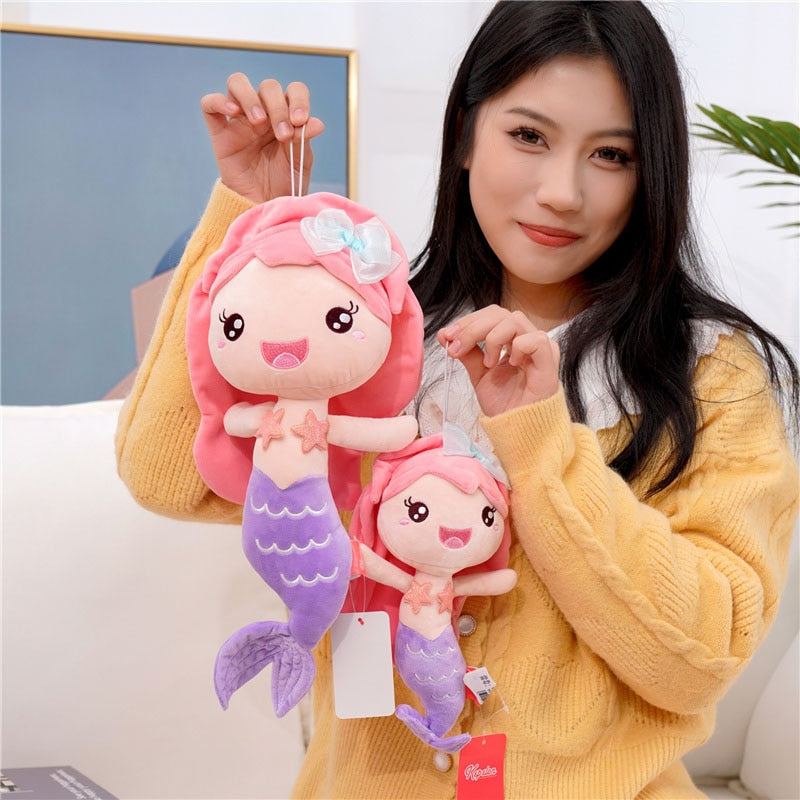 Mermaid Plush Toys Cute 20cm 28cm