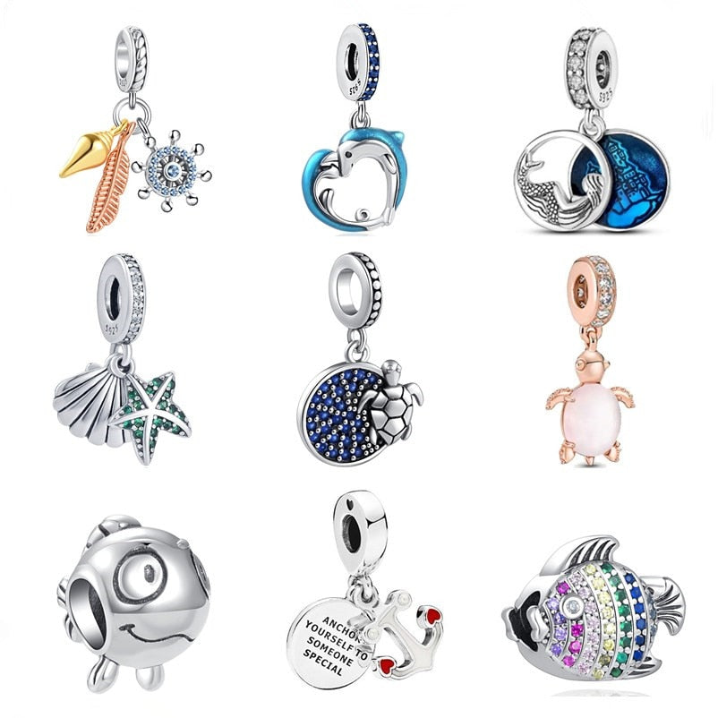 New Fine Ocean Series Charm