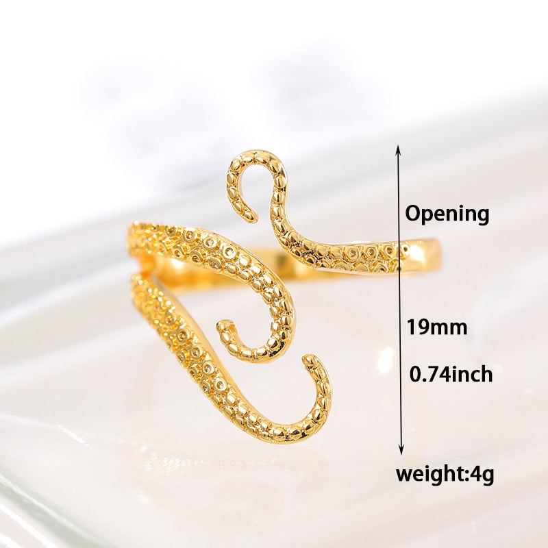 Deep Sea Adjustable Ring