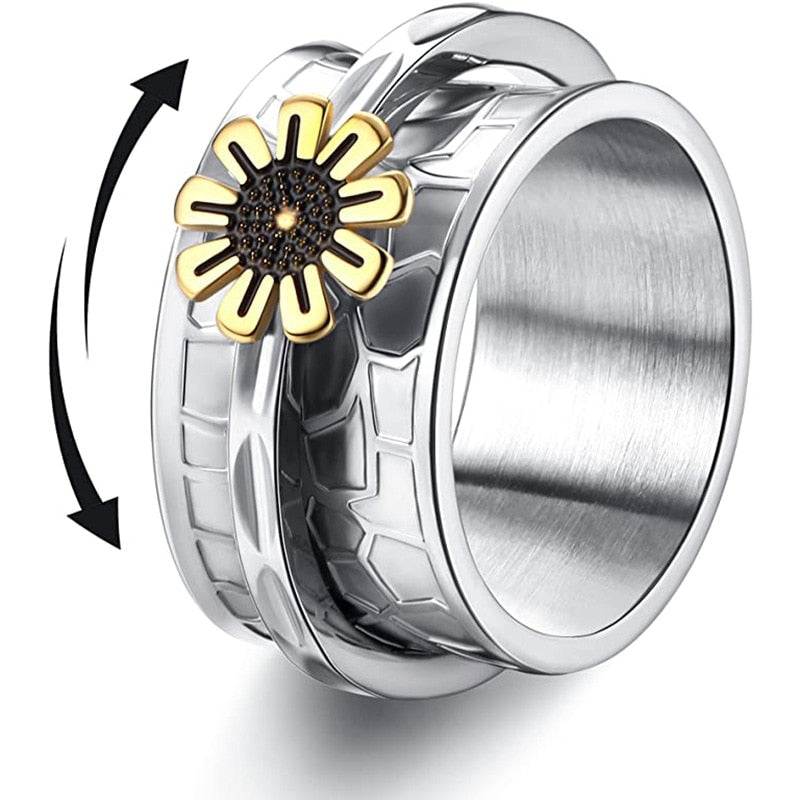 Boho Spinning Meditation Ring