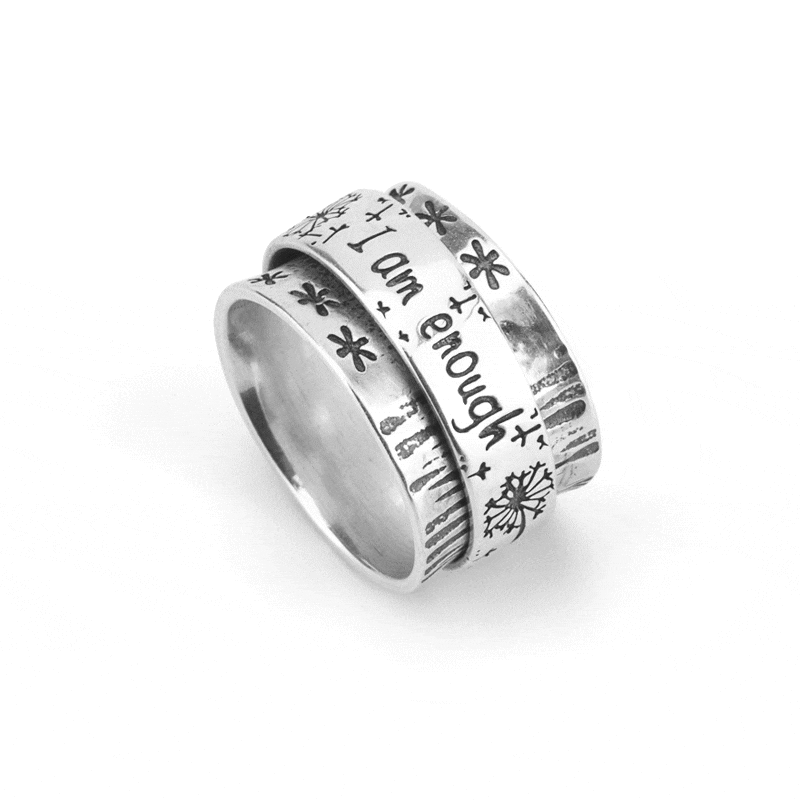Boho Spinning Meditation Ring