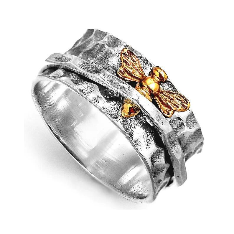 Boho Spinning Meditation Ring