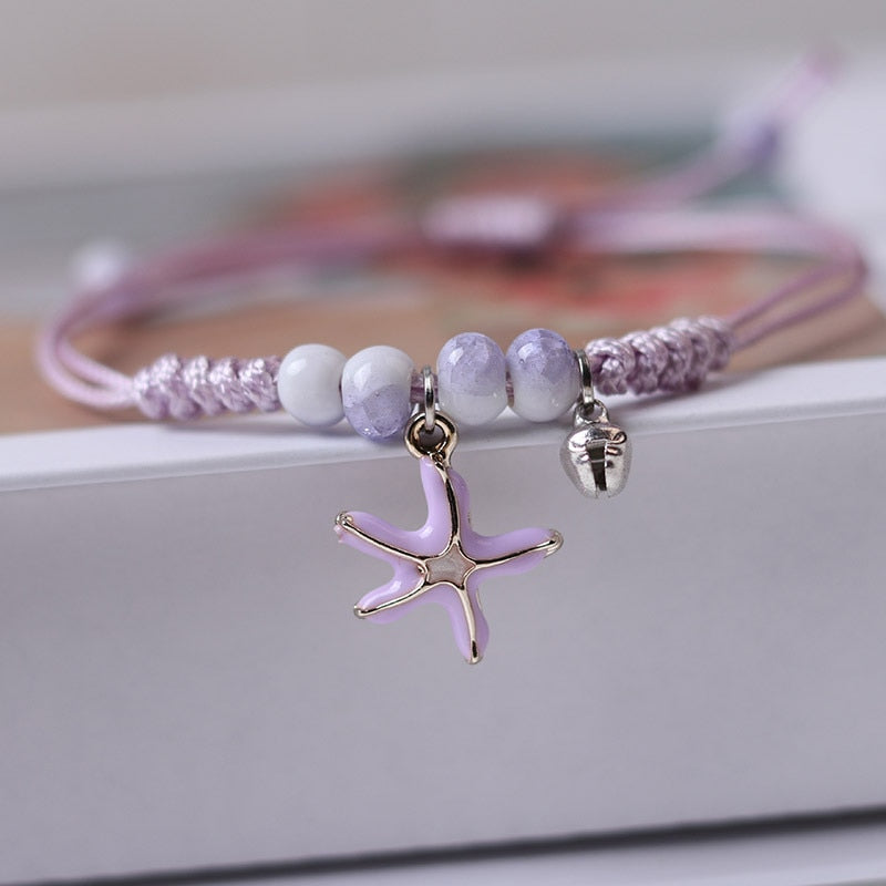 Cute Starfish Shell Bracelet