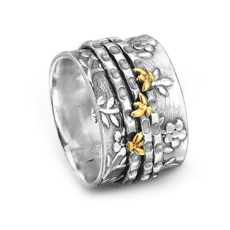 Boho Spinning Meditation Ring