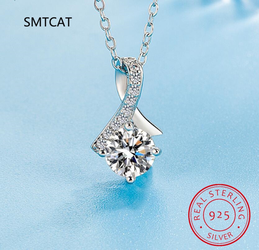 925 Sterling Silver Pearl Crystal Mermaid Charm