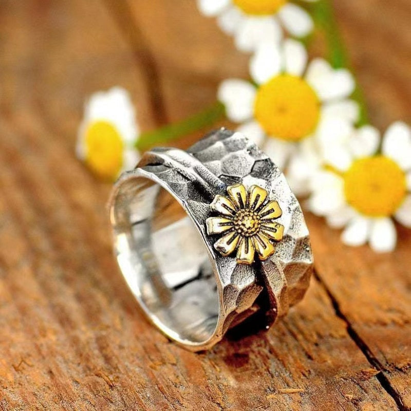 Boho Spinning Meditation Ring