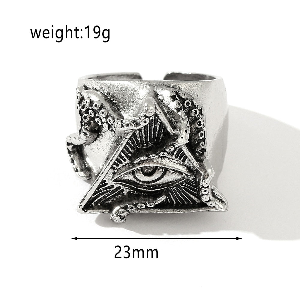 Deep Sea Adjustable Ring