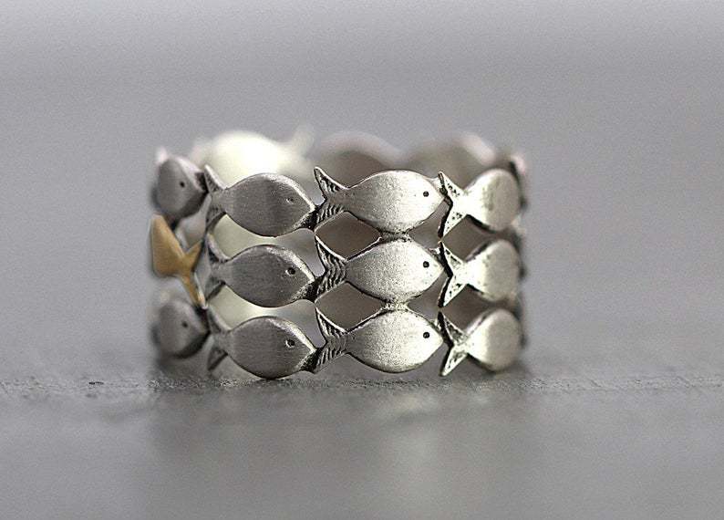 Deep Sea Adjustable Ring