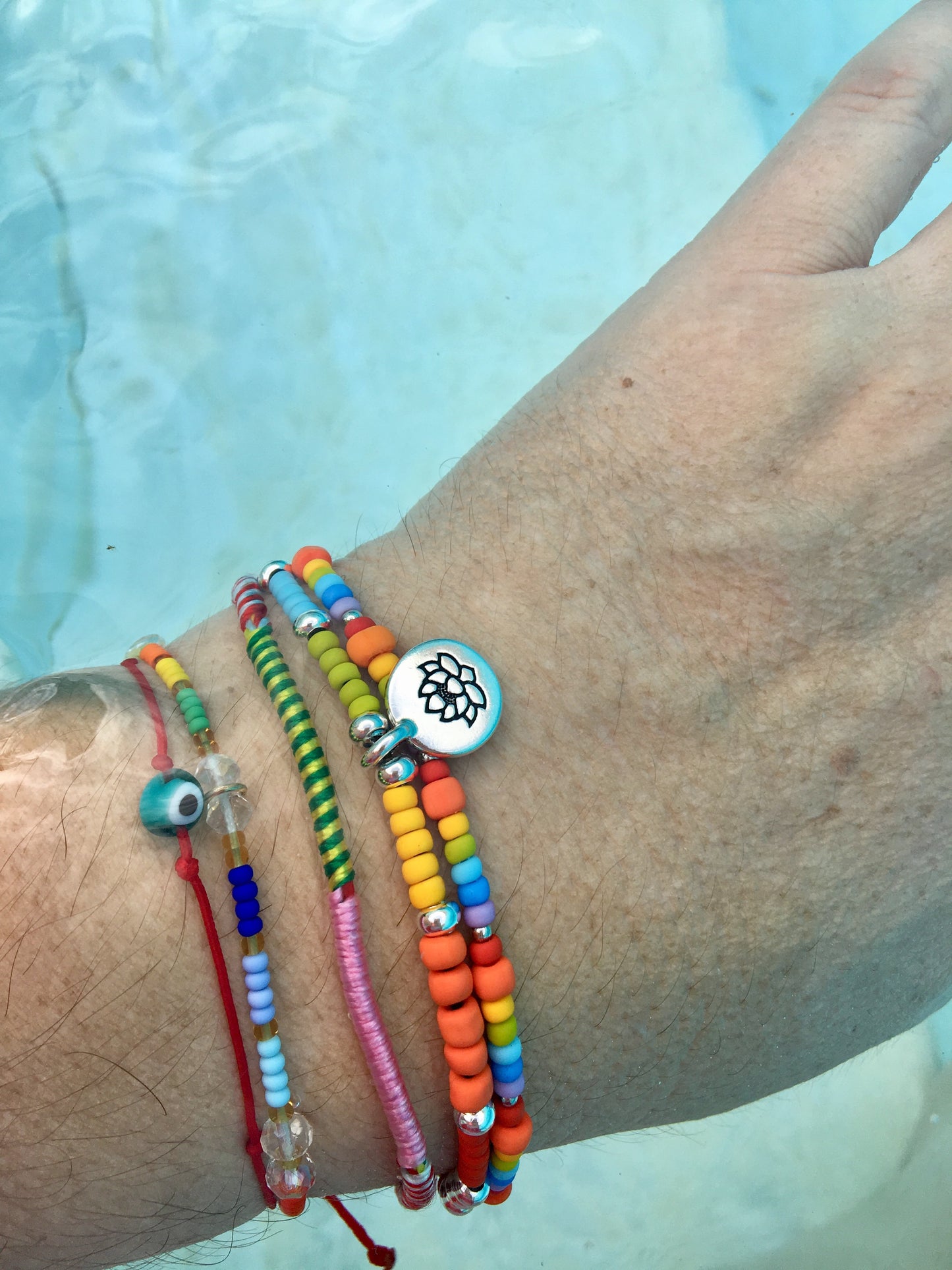 Boho KUKERA Seven Chakra Bracelet or Anklet