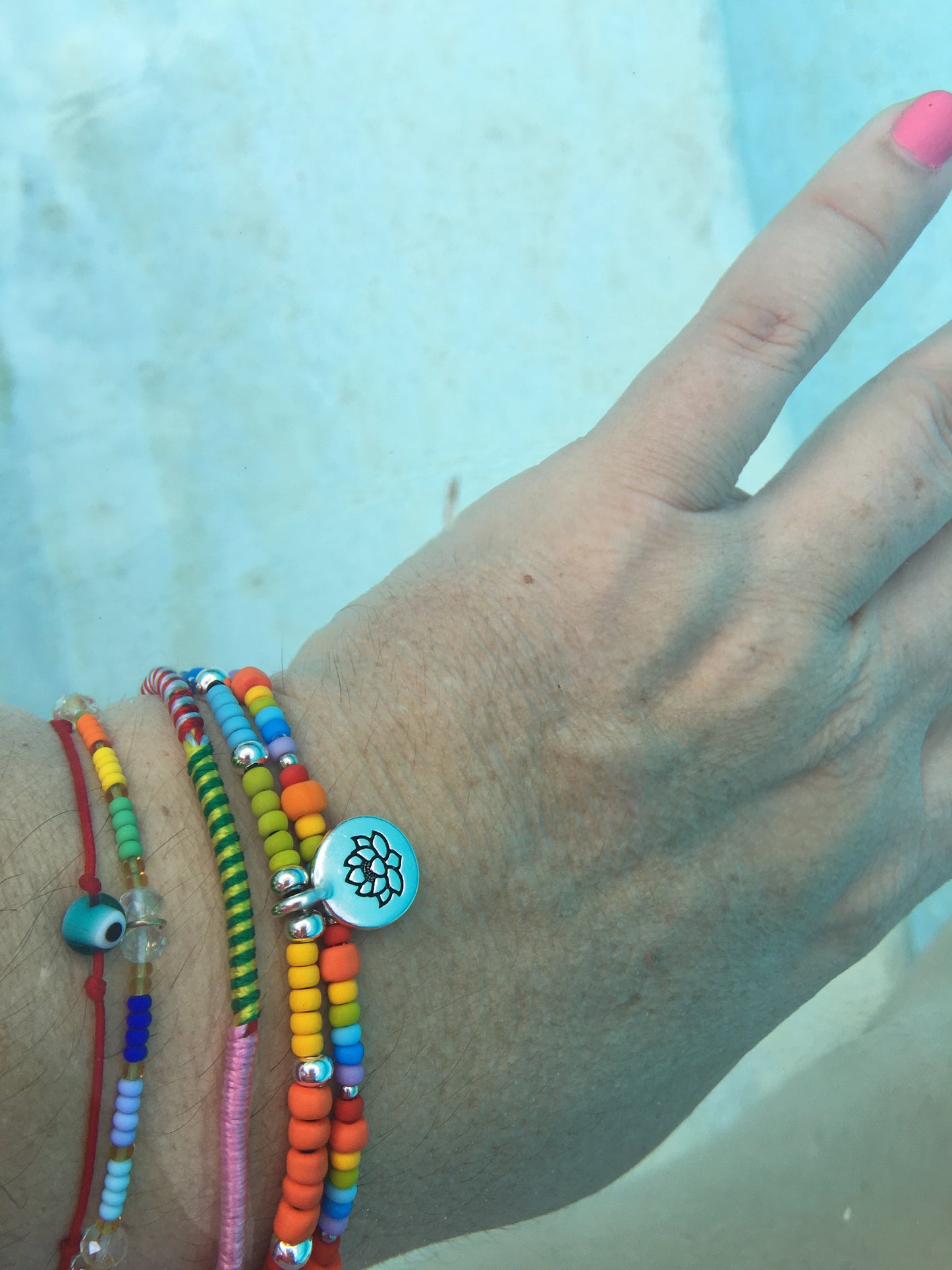 Boho KUKERA Seven Chakra Bracelet or Anklet