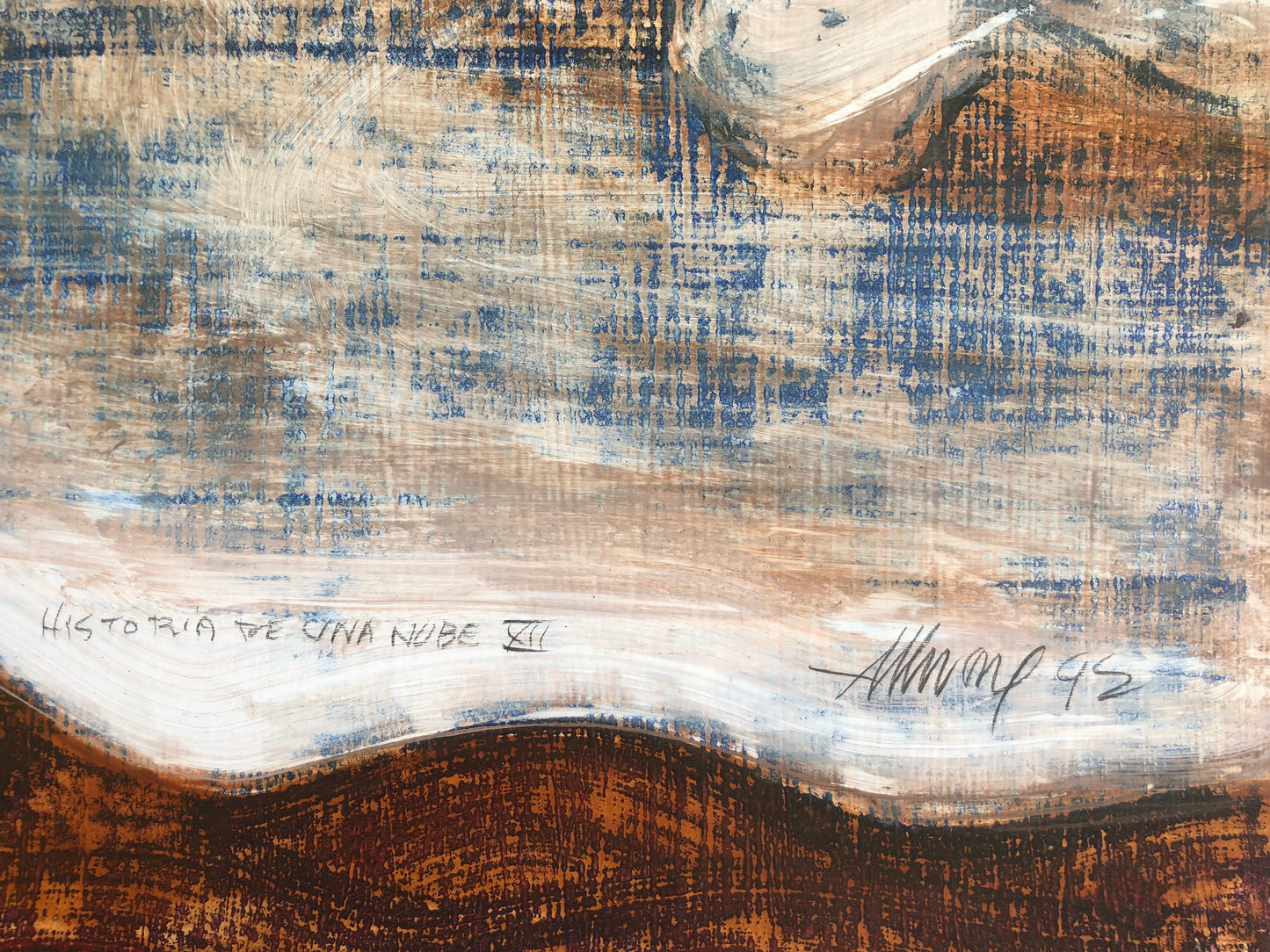 Historia de una nube XII - Angel Nevárez