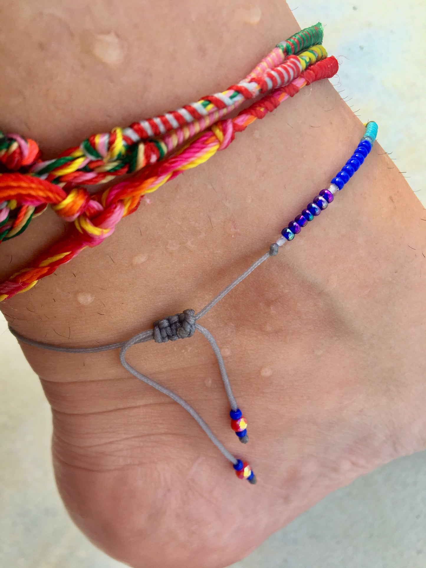 Boho KUKERA Seven Chakra Bracelet or Anklet