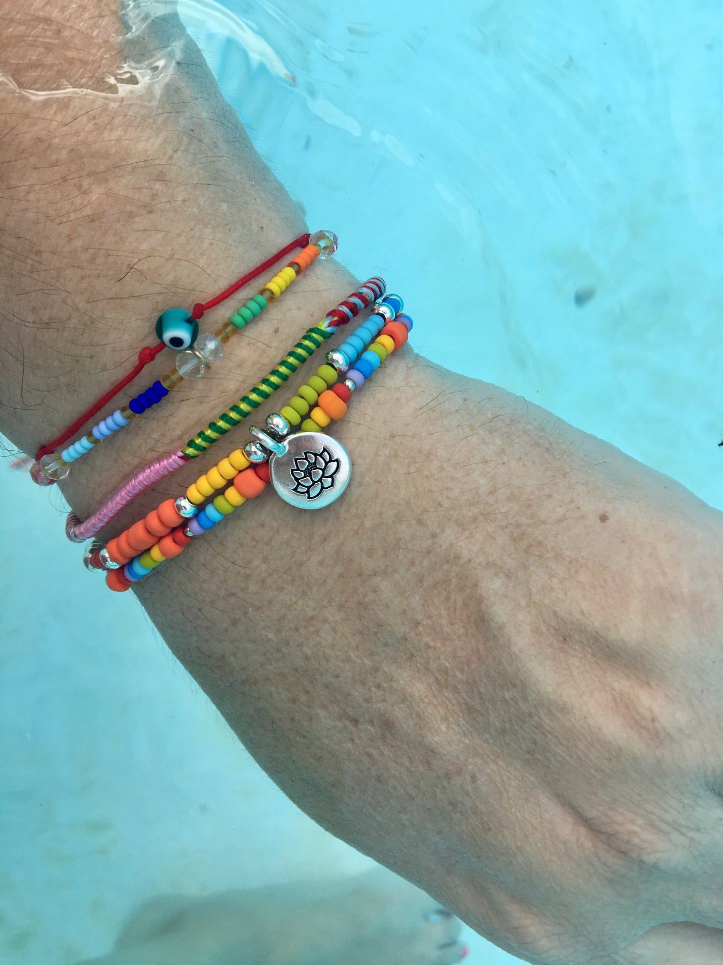 Boho KUKERA Seven Chakra Bracelet or Anklet