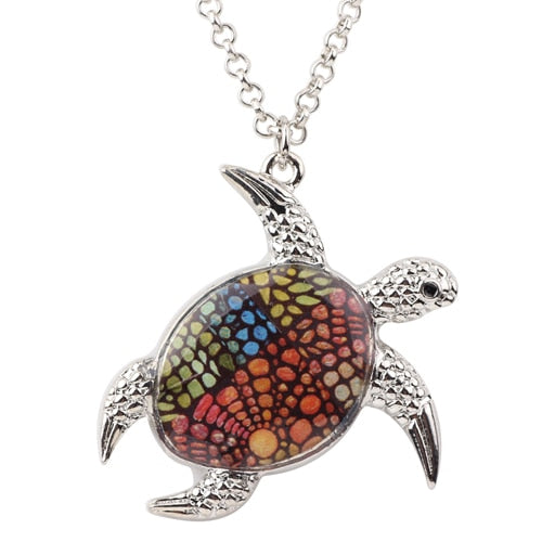 Turtle Necklaces Pendants Chain Collar