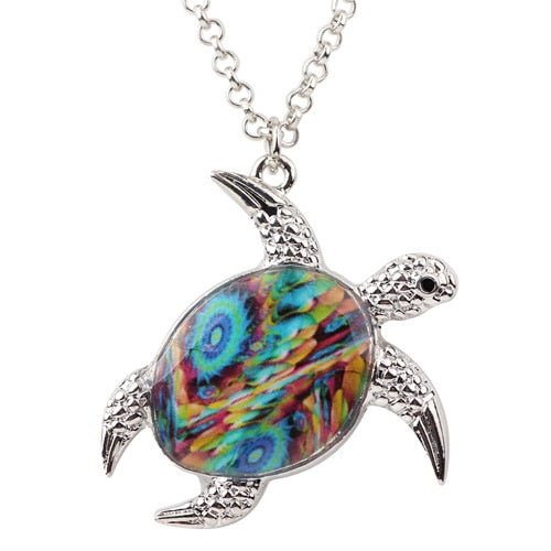 Turtle Necklaces Pendants Chain Collar